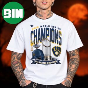 Milwaukee Brewers White 2026 World Series Champions Wild Pitch Unisex T Shirt