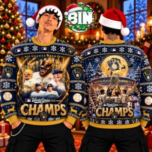Milwaukee Brewers World Series Champions 2026 Best Gifts Ideas For Fan Ugly Champions Sweater