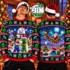 Minecraft Aventures Merry Christmas Best Gift For Fan 2026 Ugly Christmas Sweater