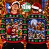 Minecraft Santa Christmas Gift For Fan Gamer New Year 2027 Ugly Christmas Sweater