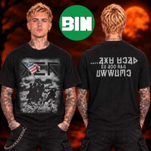 My Chemical Romance Merch Collection MCR USA Two Sided Unisex T Shirt
