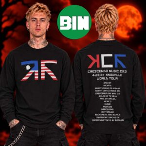 My Chemical Romance Merch Collection MCR USA World Tour Longsleeve Shirt