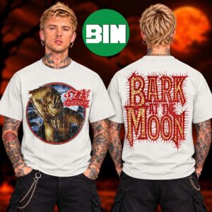 Ozzy Osbourne Merch Collection Halloween Bark At The Moon Vintage Two Sided Unisex T Shirt