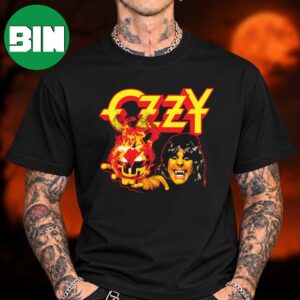 Ozzy Osbourne Merch Collection Halloween Pumpkin Unisex T Shirt