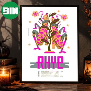Rhye X Chepeshepe Mexico Tour Dates On October 2026 Home Decor Poster Canvas