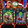 Funny Smoking BongTed Merry Christmas Gift Ideas For Funny Friends 2026 Ugly Christmas Sweater