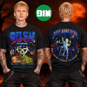 Rush Denver Colorado Event Tee At Ball Arena In Denver Colorado Fifty Something Tour On October 5 7 2026 Two Sided Unisex T Shirt