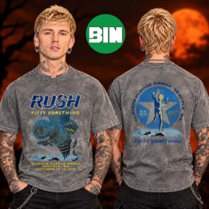 Rush Fifty Something Seattle WA Event Tee At Climate Pledge Arena In Seattle WA On October 12 2026 Two Sided Unisex T Shirt