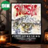 Rush Seattle Washington Event Poster At Climate Pledge Arena Foil Seattle Owl Lithograph On October 10 12 Fifty Something Tour 2026 Home Decor Poster Canvas