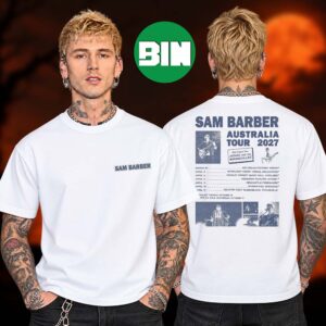 Sam Barber Australia With Special Josiah And The Bonnevilles Tour Dates 2027 Two Sided Unisex T Shirt