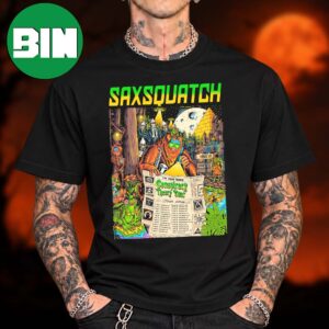Saxsquatch Conspiracy Theory Tour Dates 2026 Unisex T Shirt