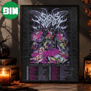 Signs Of The Swarm Merch Collection Tour Dates 2026 Home Decor Poster Canvas