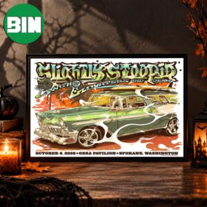 Slightly Stoopid Spokane Washington Event Poster Gesa Pavilion In Spokane On October 6 2026 Home Decor Poster Canvas