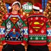 Superman Xmas Gift For Fan DC Studios Best Gift Ever 2026 Ugly Christmas Sweater Superman Xmas Gift For Fan DC Studios Best Gift Ever 2026 Ugly Christmas Sweater
