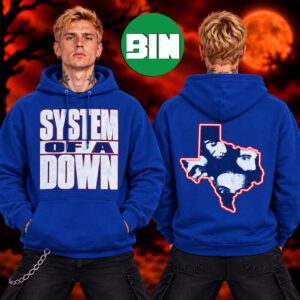 System Of A Down Merch Collection Six New World 2026 Blue Hoodie