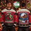 Grynch X Pool Naughty Christmas Day Gift For Friends  Movie Lover Ugly Christmas Sweater