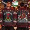 The Grinch X Deadpool  Marvel Studio 2026 Grinch Mas And Pool Year Ugly Christmas Sweater