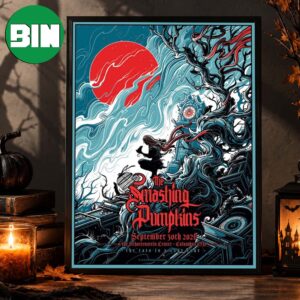 The Smashing Pumpkins Columbus OH Event Poster At The Schottenstein Center In Columbus OH On September 30 2026 Home Decor Poster Canvas