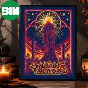 The Smashing Pumpkins Indianapolis In Event Poster At Gainbridge Fieldhouse In Indianapolis In On October 20 2026 Home Decor Poster Canvas