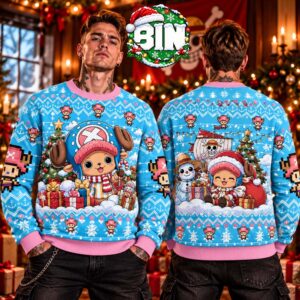 Tony Tony Chopper One Piece Gift For Fan 2027 Ugly Christmas Sweater