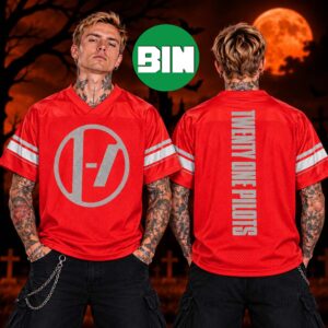 Twenty One Pilots Merch Collection Columbus Ohio Vneck Football Jersey Shirt