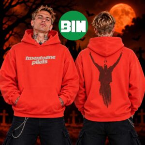 Twenty One Pilots Merch Collection Event Tee At Ohio Stadium Red Graphic On October 17 2026 Hoodie