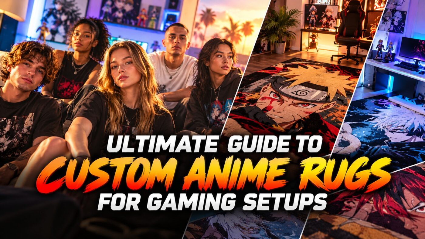 Ultimate Guide to Custom Anime Rugs for Gaming Setups