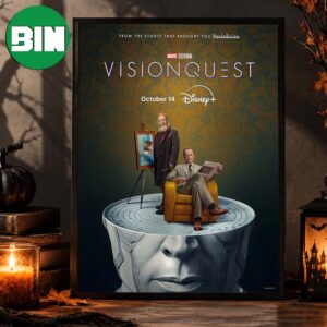 Vision Quest Marvel Studios Streams On Disney On October 14 2026 Home Decor Poster Canvas