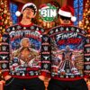 WWE John Cena Xmas Gift Holiday For Fan WWE Gift For Friends Ugly Christmas Sweater