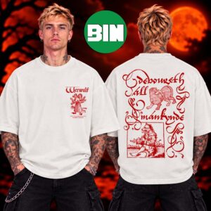 Werwulf Full Moon Pop up Merch Collection Two Sided Unisex T Shirt