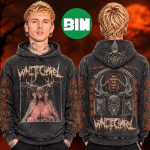 Whitechapel Merch Collection Bloodlines Pigment Black Pullover Unisex T Shirt